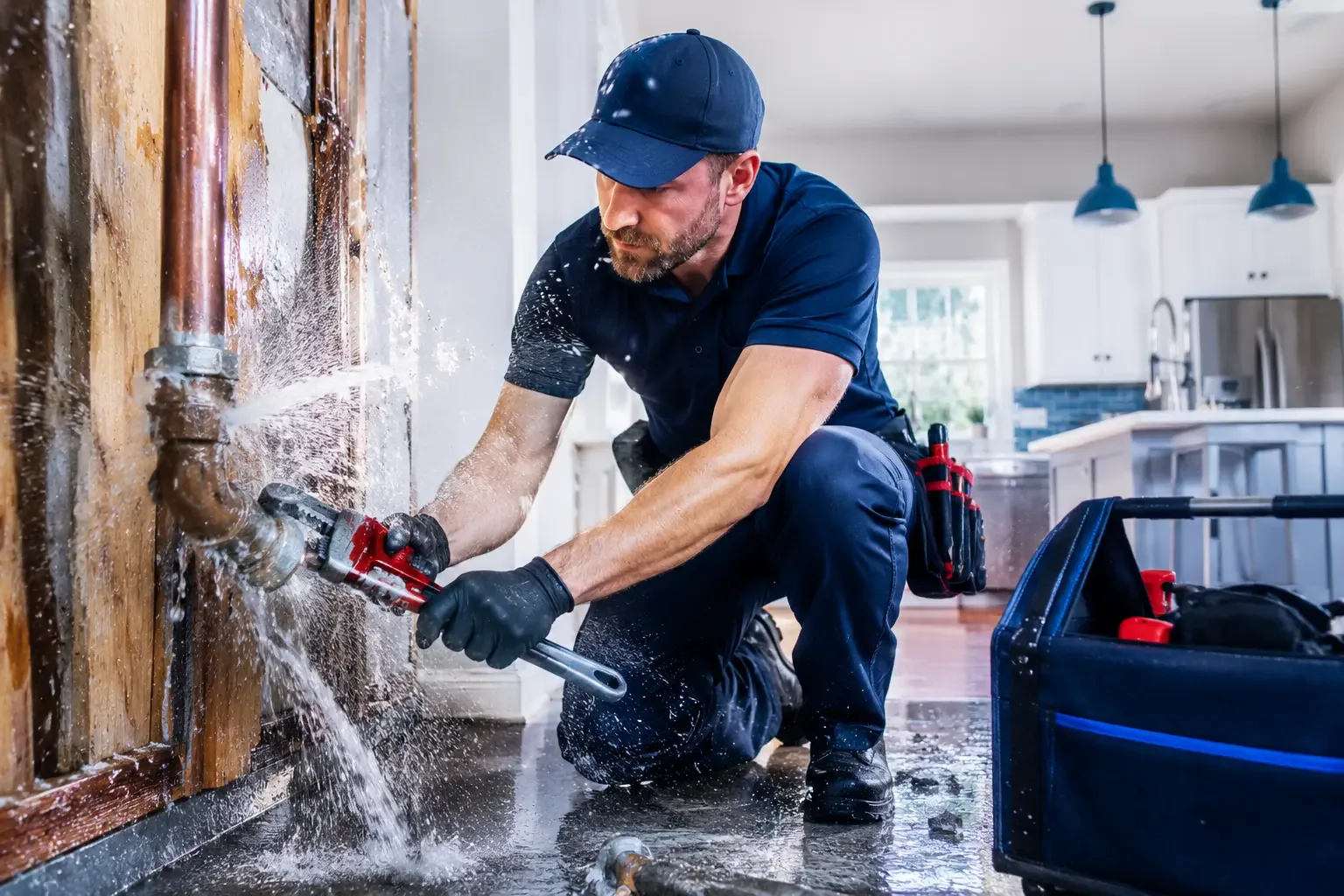 Local emergency pipe repair professionals in Woodville, MS